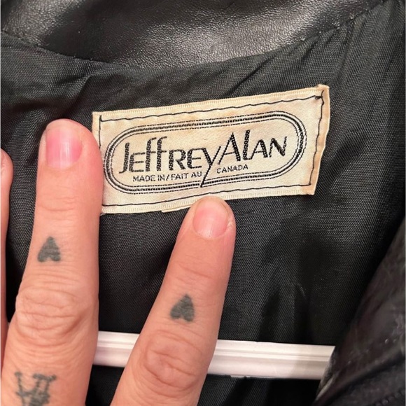 Vintage leather jacket s/xs - Picture 1 of 3